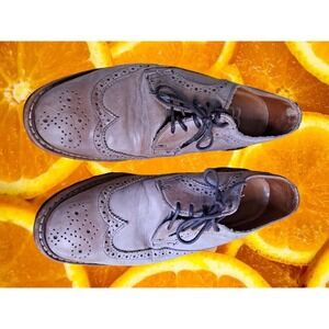 Allen Edmonds Shannon Drive‎ Light Tan Oxford With Slip Resistant Bottoms